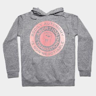 Bodily Autonomy in Rose Hoodie